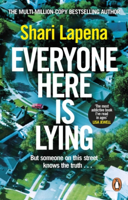 Everyone Here is Lying by Shari Lapena Book Cover