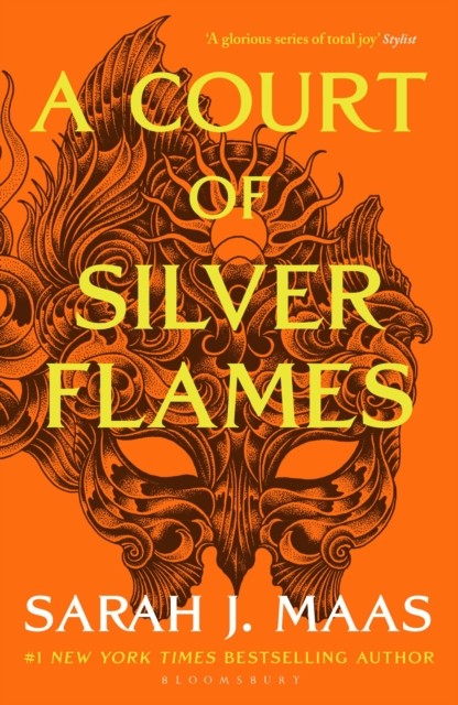 A Court of Silver Flames by Sarah J Maas Book Cover