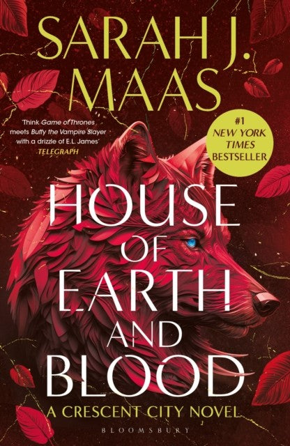 House of Earth and Blood by Sarah J Maas Book Cover