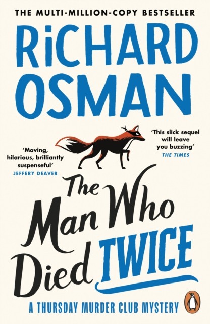 The Man Who Died Twice by Richard Osman Book Cover