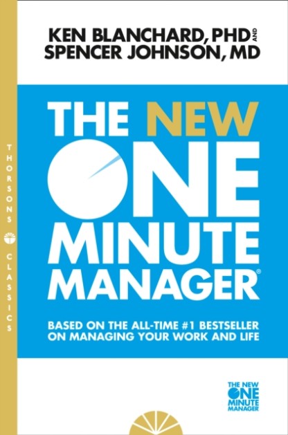 The New One Minute Manager by Kenneth Blanchard and Spencer Johnson Book Cover